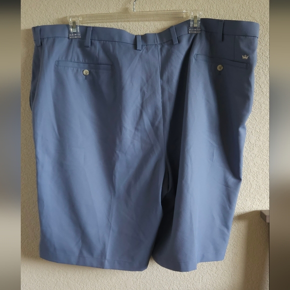 Peter Millar Grey Blue Crown Sport Shorts - Picture 3 of 8